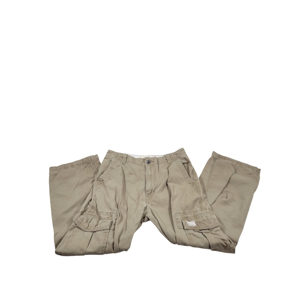 Vintage Y2K Levi Cargo Pant Men W32 L30 Khaki Excellent Loose Straight Utility